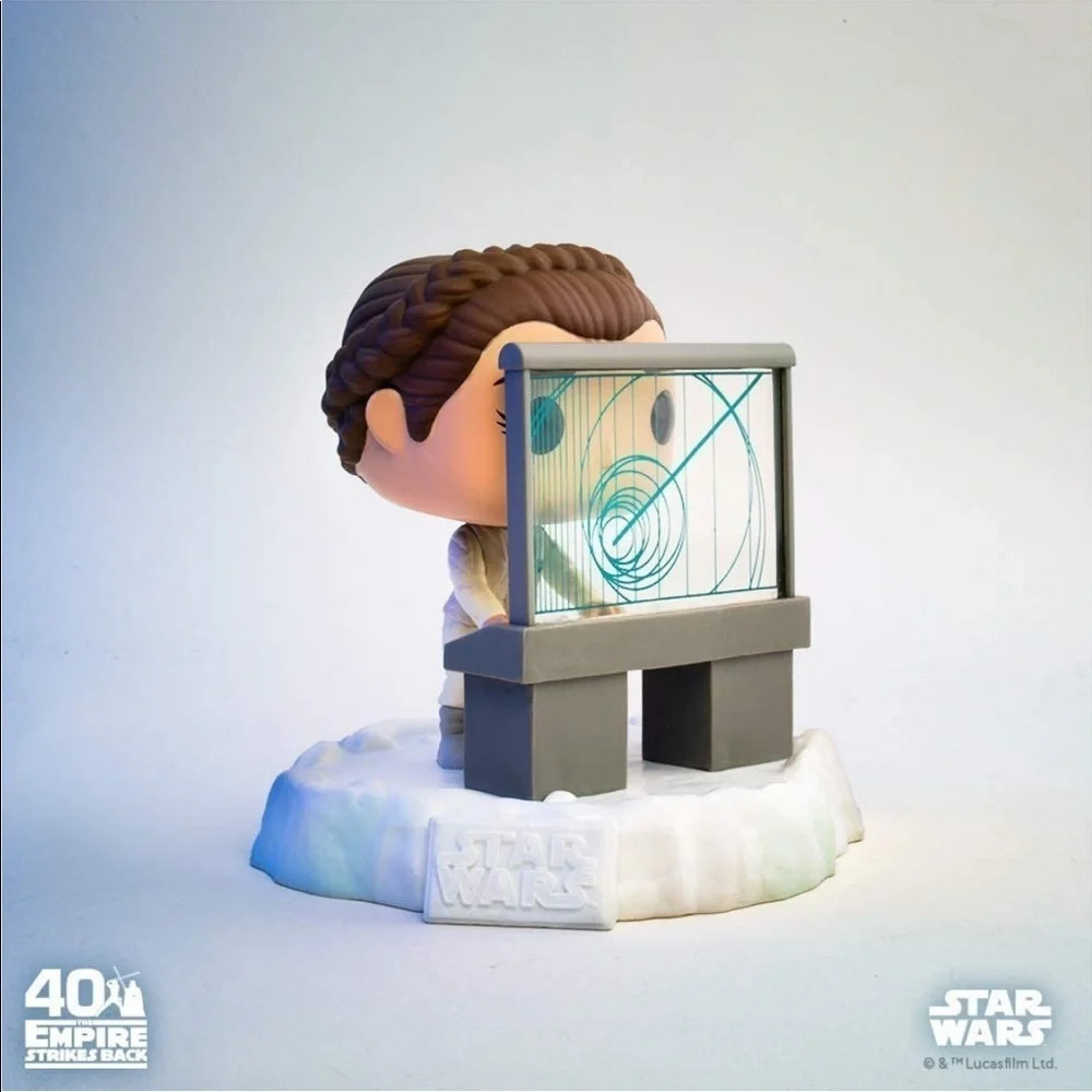 Nib Funko Pop! Deluxe:40th anniversary 
Star Wars Battle at Echo Base Series